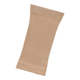 ["Wearable Bedrock Bath" BSFine] Knee Supporter, For Those Worried About Cold Knee Joints, Women's, Men's, Made in Japan, BS0962 (Beige LL) (1 piece for one leg)