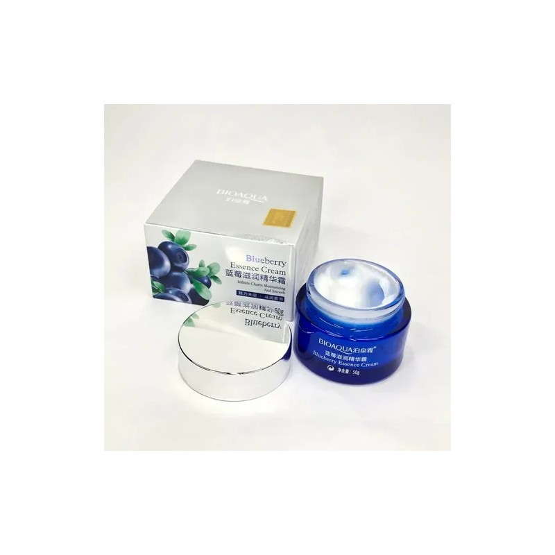 Crema Facial Blueberry Bioaqua Antiarrugas Hidratacion Full