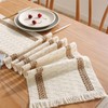 Niviy Boho Table Runner for Fall Home Decor 144 Inches