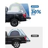JOYTUTUS Truck Tent with Rainfly 5.0Ft, Straight Spacious Truck Bed