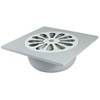 Light Grey ABS Floor Drain 140mm Length x 140mm Width
