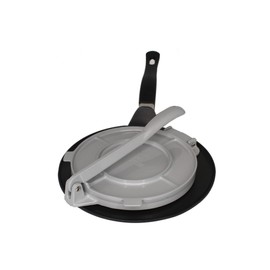 IMUSA 4pc PDQ Comal & Tortilla Press Set/Tortilla Making Kit