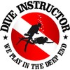 CafePress Dive Instructor (Deep End) Sticker Square Bumper Sticker Car