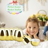 Haconba 15 Packs 6 Inch Jumbo Golden Easter Eggs Large