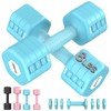 JOROTO Adjustable Dumbbell Set of 2, 16LBS Free Weights Dumbbells