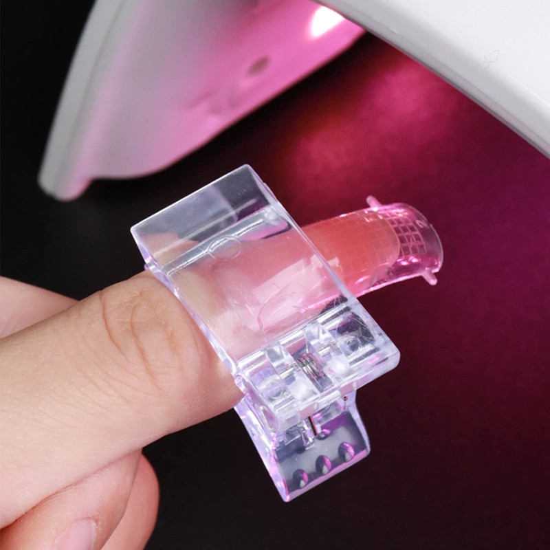 Nail Tips Clip Manicure Tool Clip Transparent Nail Clips Clear