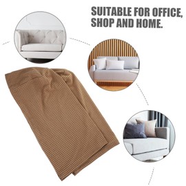 FUNOMOCYA 3sets Elastic Couch Armrest Cover Sofa Armrest Insert Light Grey Couch Arm Protector 2pcs*3