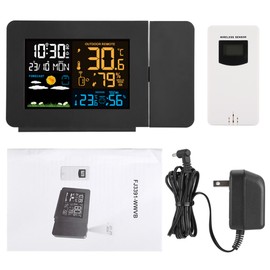 Weather Forecast Temperature Detection Projection Alarm Clock Waterproof Digital Clock