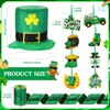 Halfchet St. Patricks Day Tree Ornaments Decorations St Patrick's Day