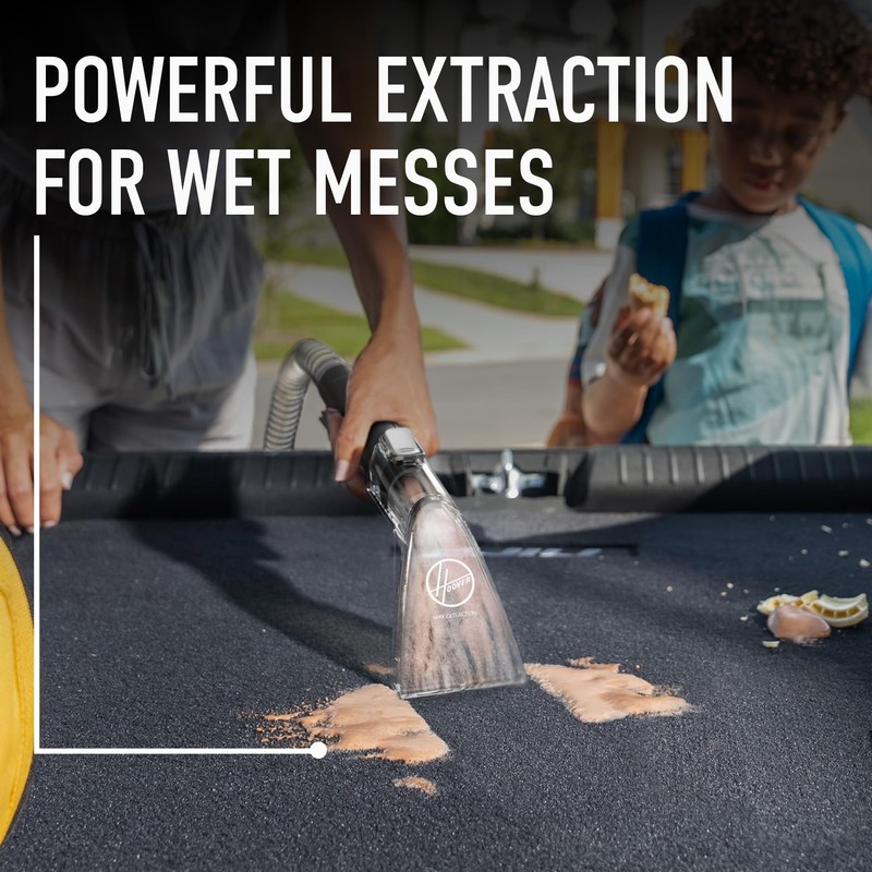 Hoover 5-Piece Car Cleaning Tool Kit, One Size, Black, 12