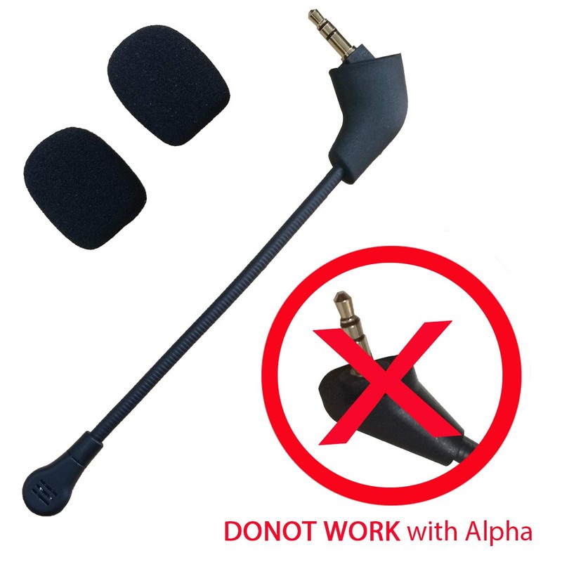 Replacement 3.5mm Microphone Boom for Kingston HyperX Cloud 2 II