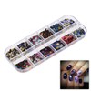 Glitter Sequins Set, Assorted Round Thin Shiny Foil Flakes Art