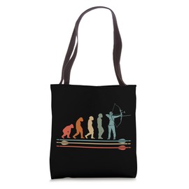 Archer Arrow and bow sports Evolution Vintage Archery Tote Bag