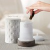 Earnest Living Essential Oil Diffusers for Large Room, White Ceramic