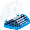 BGS 1895 Screw Extractor Set, Silver/Black, Size 1-5 Set of