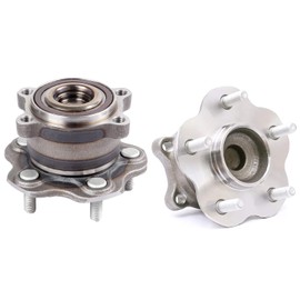 OWLAUTO 512388 Pair Rear Wheel Hub Bearing Assembly Fit 07-18 Nissan Altima, 09-19 Maxima, 15-19 Murano, 13-19 Pathfinder, 2013 Infiniti JX35, 14-19 QX60, 2011 for Mitsubishi RVR