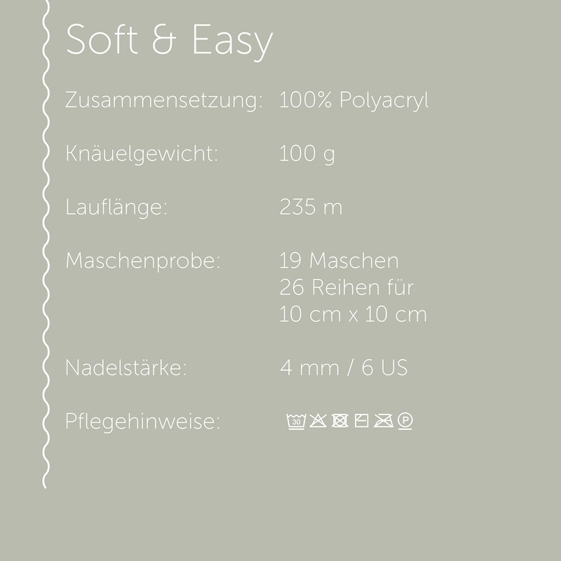 Schachenmayr Soft & Easy 100 g Vanilla Hand Knitting Yarn