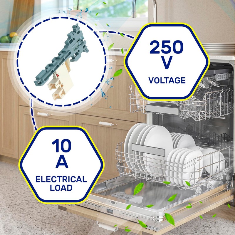 Door Lock Dishwasher 10A 250V Has the Original Code 690074493