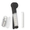 Checkin Shower Head Replacement Filter Travel Carrying Travel Kit (Black)