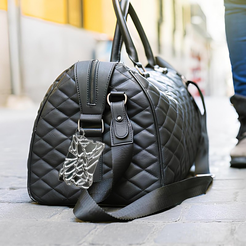 Kpop Photocard Holder Electroplated Plastics Irregular Frame Photocard Holder Silver