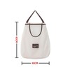 LilaLemon Large Peg Bag for Washing Line, Reusable Peg Holder,