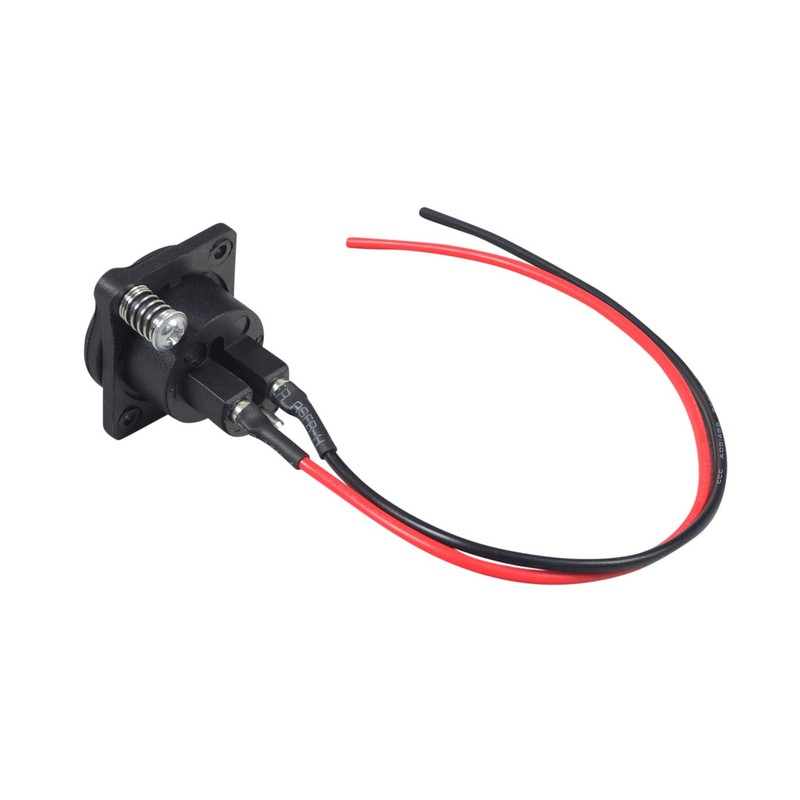 AlveyTech XLR Charger Port with 2 Wires for The Razor