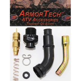 Armor Tech Carburetor Choke Plunger Starter Valve Kit for the 1988-1993 Honda TRX 300 Fourtrax ATVs