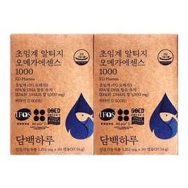 A simple day Simple Day Supercritical Altige Omega Essence 1000 30 Capsules (2) / 담백하루 초임계 알티지 오메가 에센스 1000 30캡슐 2개