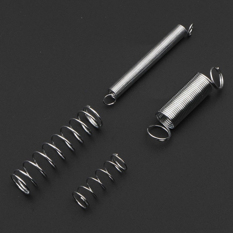 Rowiz 200Pcs Spring Assortment Set, Zinc Plated Extension and Compression
