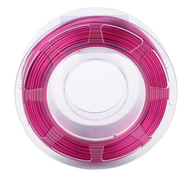 PLA Filament Dual Color Blue and Purplish Red 1.75mm 200g