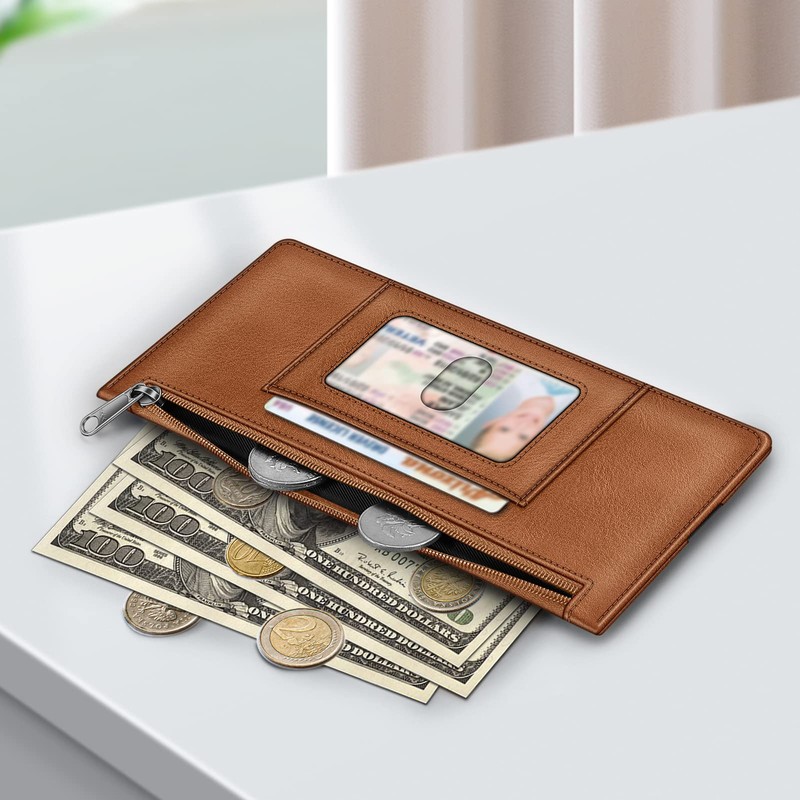 Fintie Slim Credit Card Wallet Holder Change Pouch, RFID Blocking