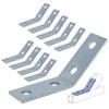 CNQLIS 45 Degree Angle Bracket Fitting for 1-5/8" Strut Channel,