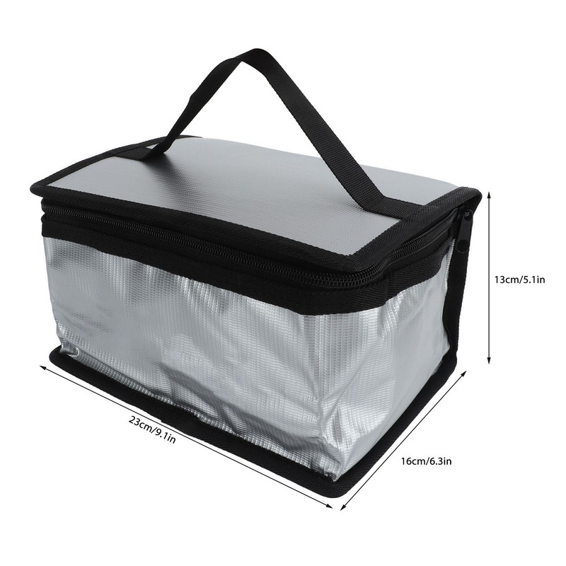 Lipo Battery Safe Bag Fire and Explosion Prevention Nylon Lipo