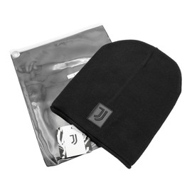 JUVENTUS Unisex 133490 Juve Beanie Hat, Black, One Size, black, Unit size