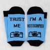 MBMSO 2 Pairs Trust Me I'm a Photographer Socks Funny