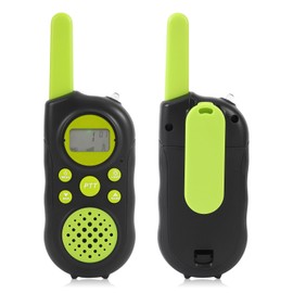 UMUSOZI 2pcs walkie Talkie, Outdoor Toys for Kid, Long Range walkie Talkie with Clear intercom Sound, 22 Channels 2 Way Radio Toy with Backlit LCD Flashlight, for Outside, Camping, Hiking