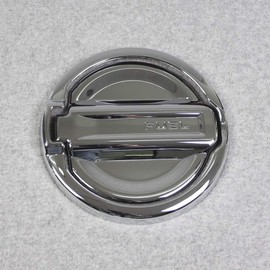 Beautost Fit For Jeep Wrangler 2018 2019 2020 2021 2022 2023 2024 Fuel Gas Door Tap Tank Cover Trim Chrome
