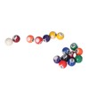 SPYMINNPOO Mini Pool Ball, 25 mm Mini Billiard Ball, Complete
