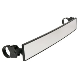 SCOSCHE PSM21010-15 BaseClamp 18” Panoramic Mirror Base with Two 1.5” Tube Clamps for ATV's UTV's and Side x Sides