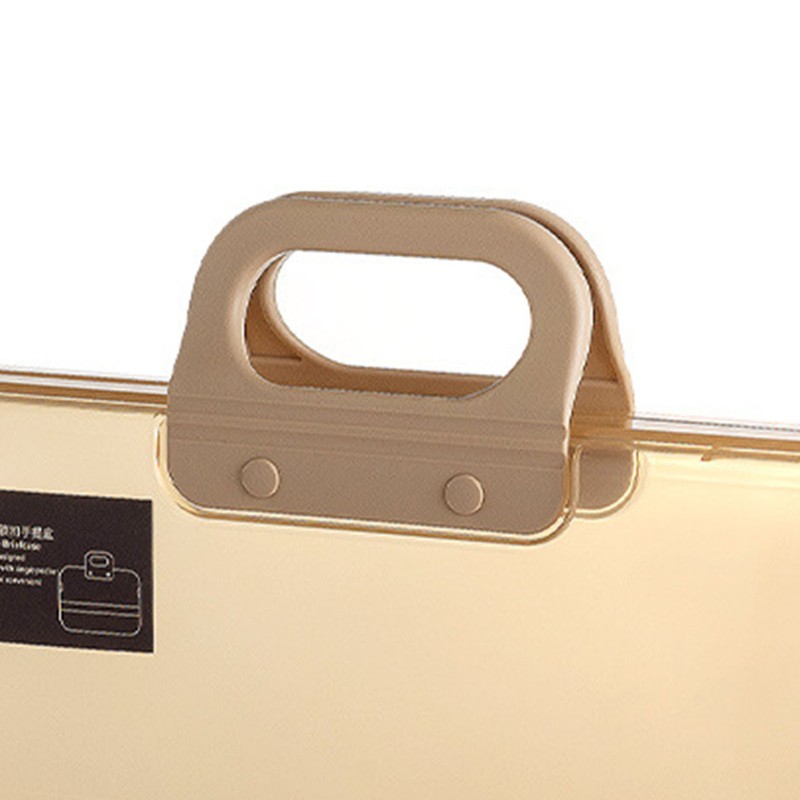 Clear Document Case Multipurpose Large Capacity Dustproof Waterproof A4 File
