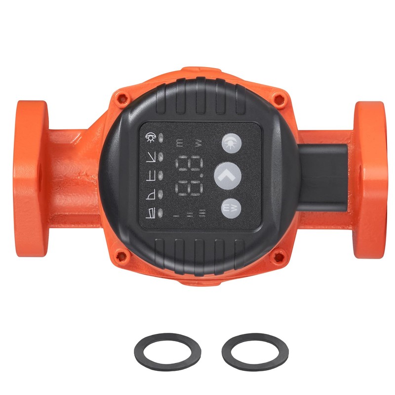 VEVOR 007E-2F2 Hot Water Recirculating Pump, 110V, 42W 16 GPM