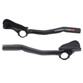 TT Handlebar Aero Bars Triathlon Carbon Fiber Bicycle Handlebars Bicycle Handlebar Extender Bar Red Matte