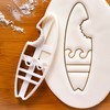 BAKERLOGY Set of 3 Shark Attack Theme Cookie Cutters (Designs: