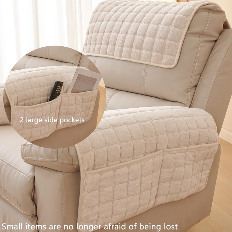 Armrest Chair Covers, Nonslip Armchair Slipcover Couch Arm Rest Cover
