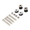 Docking Hardware Kit Motorcycle Sissy Bar Rack Mounting Screw Replacement