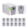 Jissta 14 St1ck Staubbeutel f1r Roborock Q Revo/Qrevo S/Qrevo Pro/Qrevo