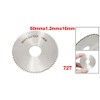 Sourcingmap 60mm OD 1.2mm Thickness 72T HSS Circular Slitting Saw