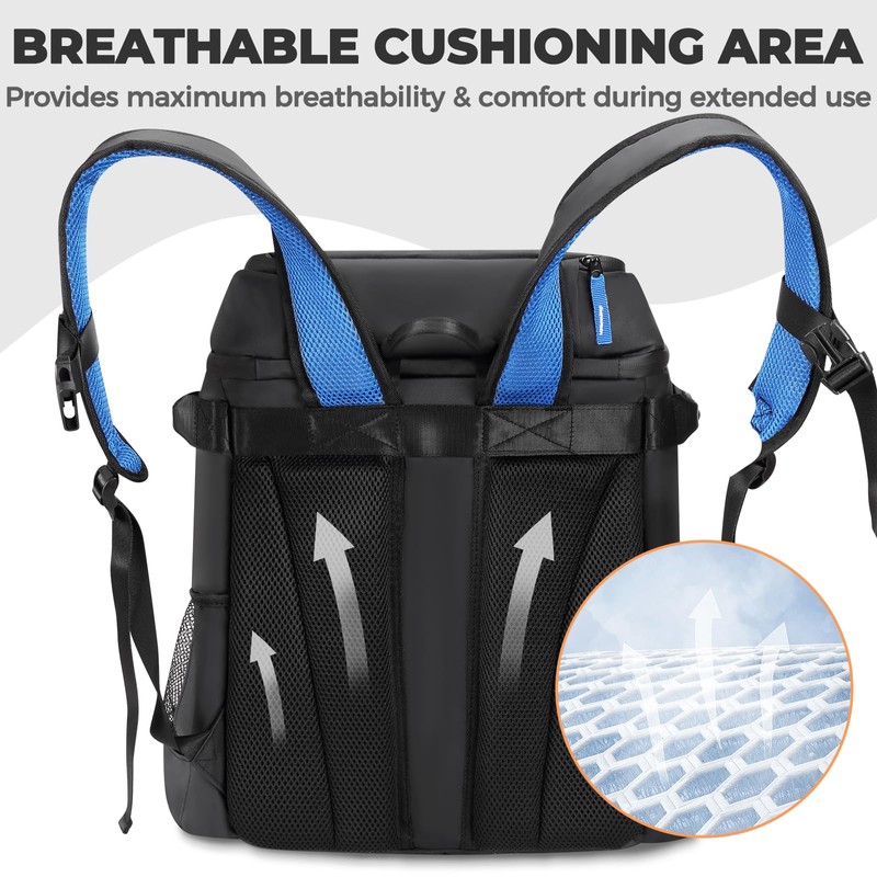 Heytrip Cooler Backpack 36 Cans Insulated Cooler Bag, Keep Freeze