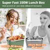 IFENROL Electric Heated Lunch Box 100W - 3-IN-1 Fast Heating