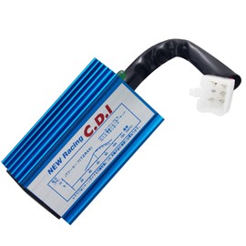 Amavoler Blue 5 Pin Racing AC Ignition CDI Box Replacement Parts Fit For 50cc 90cc 110cc 125cc 140cc 150cc 160cc 139QMB 152QMI 157QMJ Engine Chinese Pit Dirt Motor Bike ATV.